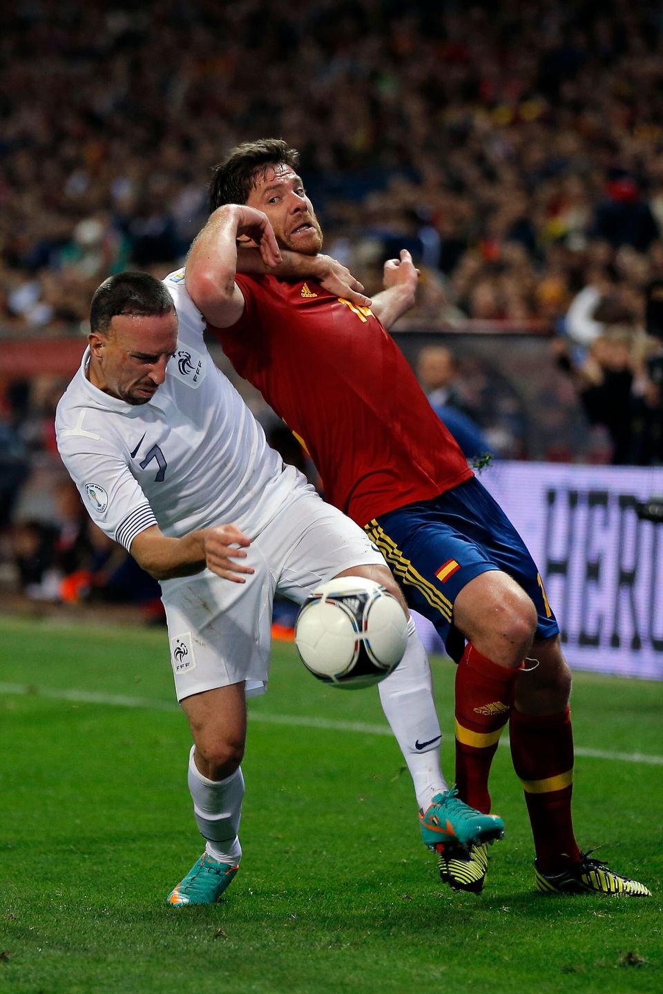 Franck Ribery, Xabi Alonso