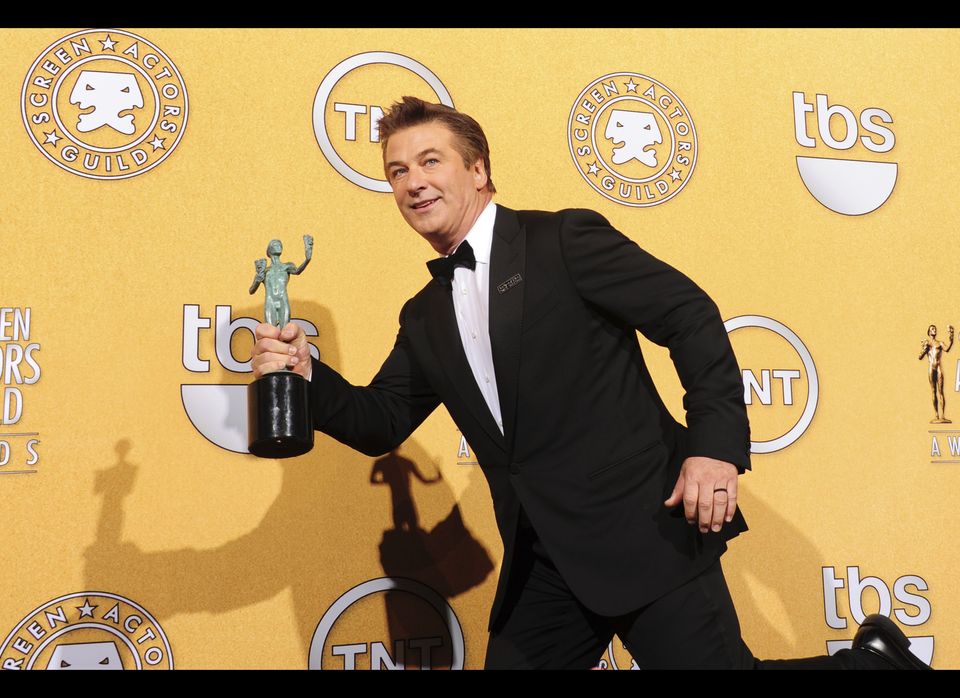 Actor Alec Baldwin holds the award for b
