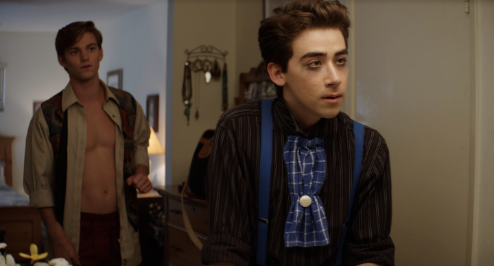 “I want queer lenses on everything, not just a particular queer experience,” said actor Nick Pugliese (on right,