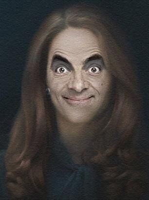 Kate Middleton como Mr. Bean