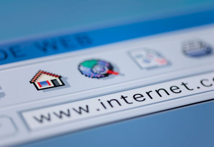 Internet adress field on a web browser