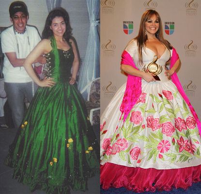 Diseñador dice: 'Graciela Beltrán no copia a Jenni, ella usaba vestidos  regionales antes' | HuffPost Voices
