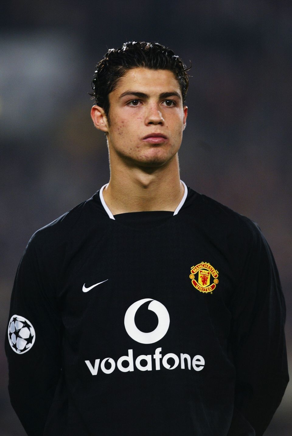 Cristiano Ronaldo en el 2003