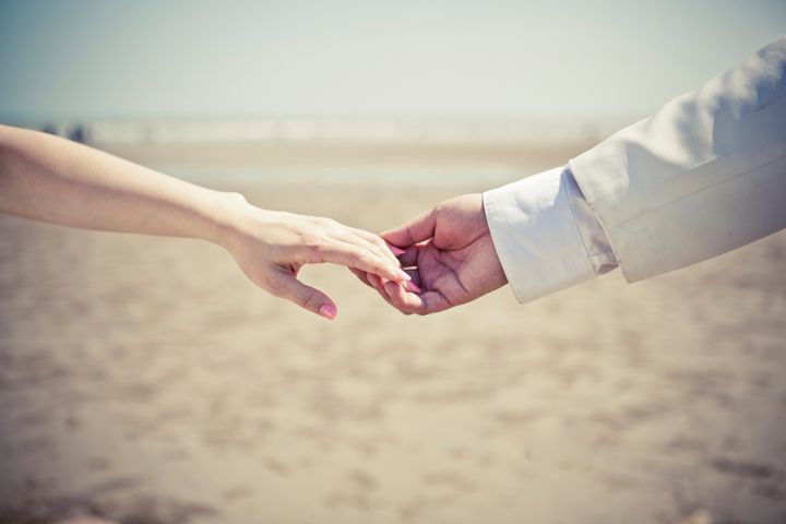 Beach,Loving Hands