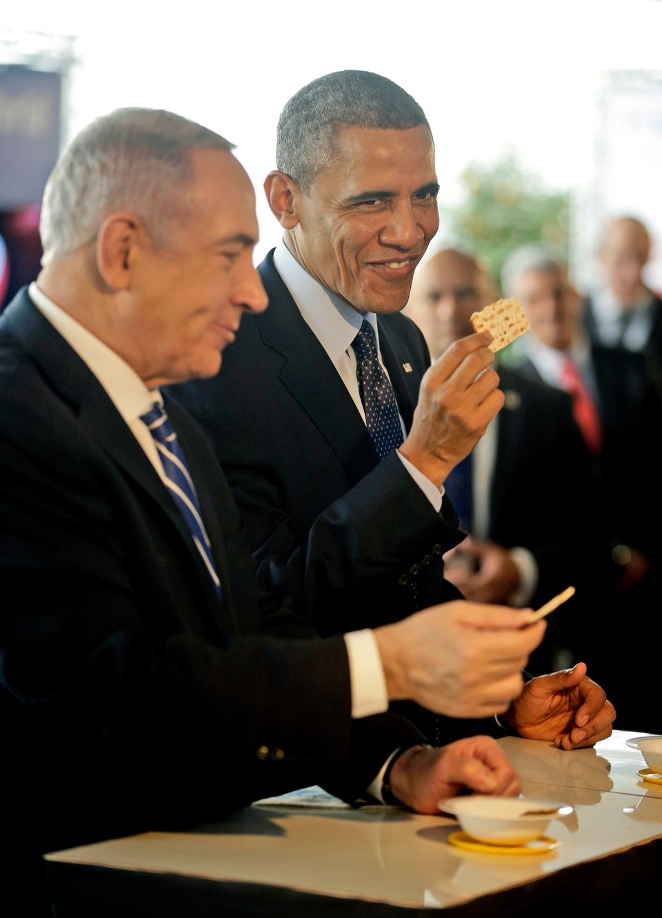 Barack Obama y Benjamin Netanyahu