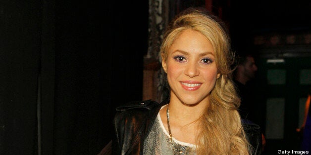 THE VOICE -- Special Live Performance Event Celebrating Top 12 Artists -- Pictured: Shakira -- (Photo by: Trae Patton/NBC/NBCU Photo Bank via Getty Images)