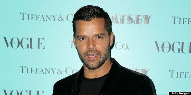 SYDNEY, AUSTRALIA - MAY 23: Singer Ricky Martin arrives at the Tiffany & Co Great Gatsby dinner at Rockpool on May 23, 2013 in Sydney, Australia. (Photo by Brendon Thorne/Getty Images for Tiffany & Co)