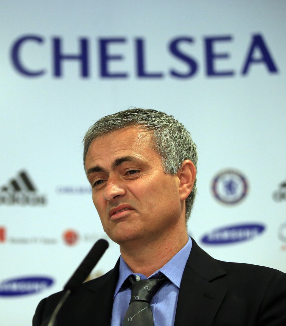 Jose Mourinho New Chelsea Manager Press Conference and Photo Call
