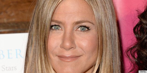 LOS ANGELES, CA - APRIL 30: Actress Jennifer Aniston attends SELF Magazine and Jennifer Aniston's celebration of Mandy Ingber's new book 'Yogalosophy: 28 Days to the Ultimate Mind-Body Makeover' (Seal Press) on April 30, 2013 in Los Angeles, California. (Photo by Jason Merritt/Getty Images for SELF Magazine)