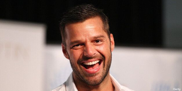 SYDNEY, AUSTRALIA - MAY 09: Ricky Martin during a promotion for his Greatest hits release at Westfield Paramatta on May 9, 2013 in Sydney, Australia. (Photo by Marianna Massey/Getty Images)