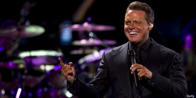 Mexican singer Luis Miguel performs during the 53nd Vina del Mar International Song Festival on February 22, 2012 in Vina del Mar. AFP PHOTO/MARTIN BERNETTI (Photo credit should read MARTIN BERNETTI/AFP/Getty Images)