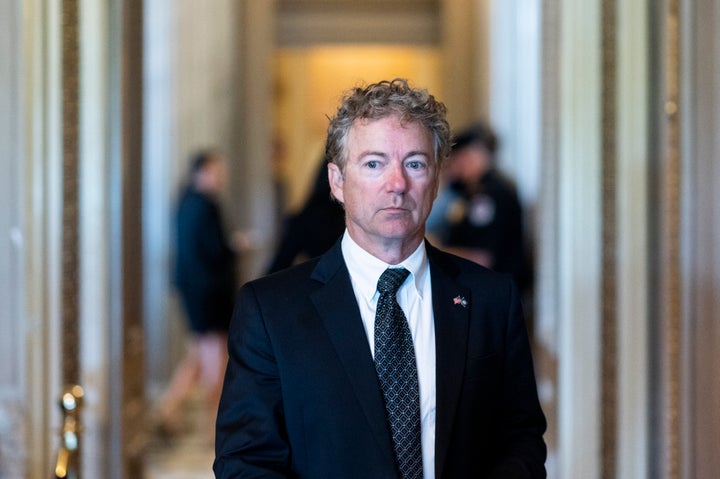 Sen. Rand Paul (R-Ky.) disclosed Wednesday that his wife bought stock in Gilead Sciences, a company that makes an antiviral d