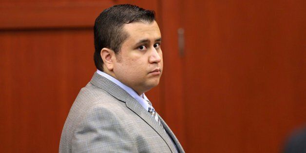 George Zimmerman glances back at the gallery during a recess in Seminole circuit court on the sixth day of the Zimmerman trial, in Sanford, Florida, Monday, June 17, 2013. Zimmerman is accused in the fatal shooting of Trayvon Martin. (Joe Burbank/Orlando Sentinel/MCT via Getty Images)