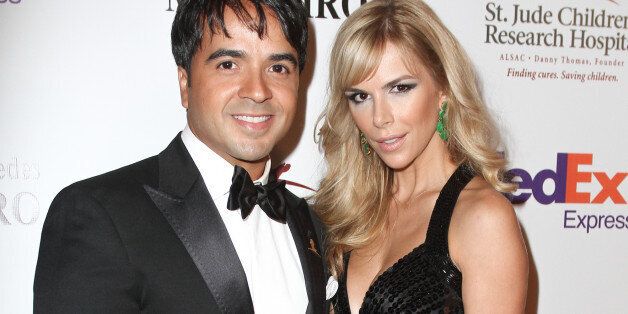 MIAMI, FL - MAY 18: Luis Fonsi and Agueda Lopez attends 11th annual FedEx/St. Jude Angels & Stars Gala in Miami at JW Marriott Marquis on May 18, 2013 in Miami, Florida. (Photo by John Parra/WireImage)