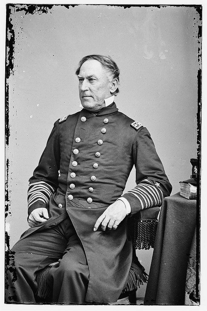 David Farragut, primer almirante de la Marina