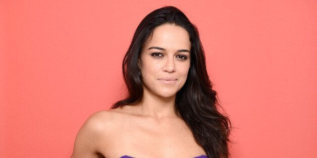 LOS ANGELES, CA - AUGUST 11: Actress Michelle Rodriguez attends Fox Teen Choice Awards 2013 held at the Gibson Amphitheatre on August 11, 2013 in Los Angeles, California. (Photo by FOX via Getty Images)