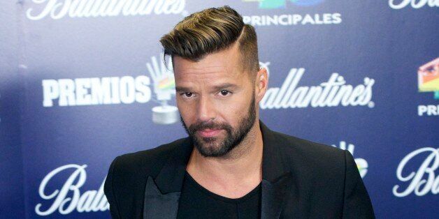MADRID, SPAIN - DECEMBER 12: Ricky Martin poses in the press room during 40 Principales Awards 2013 at Palacio de los Deportes on December 12, 2013 in Madrid, Spain. (Photo by Juan Naharro Gimenez/WireImage)