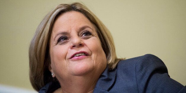 UNITED STATES - JANUARY 04: Rep. Ileana Ros-Lehtinen, R-Fla., appears on the dais of the first House Rules Committee hearing of the 113th Congress in the Capitol. (Photo By Tom Williams/CQ Roll Call)