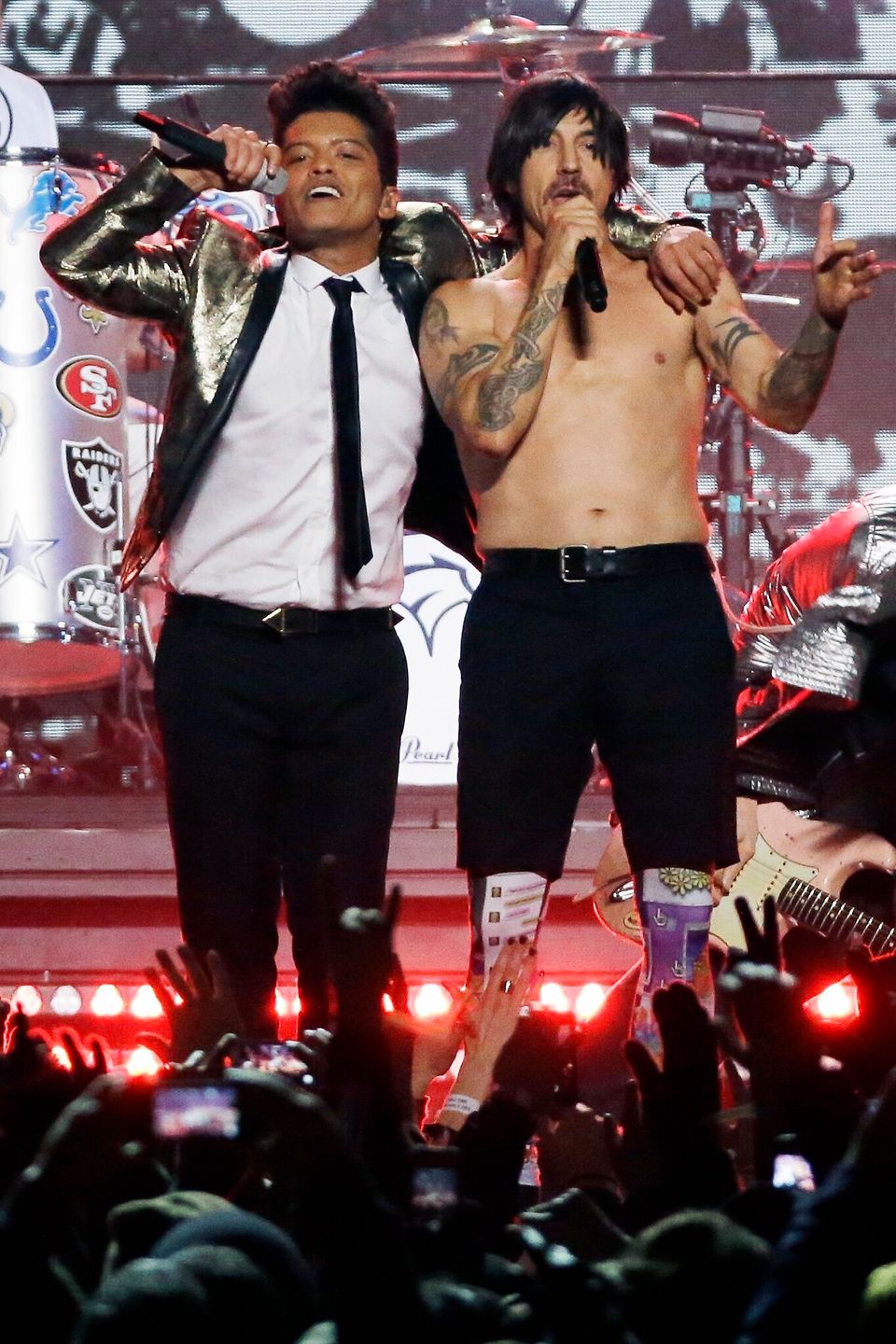 Bruno Mars, Anthony Kiedis