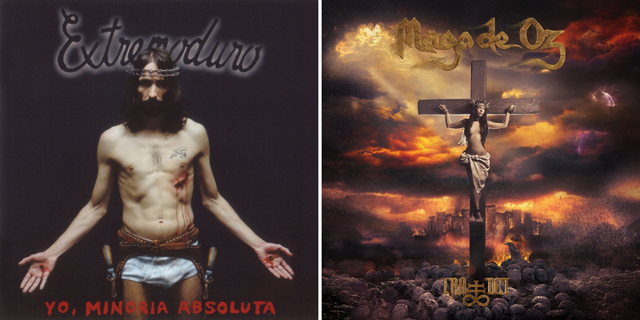 Portadas de 'Yo, minoría absoluta' y de 'Ira Dei'.