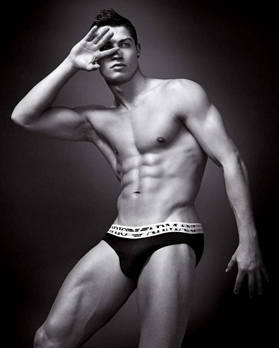 Cristiano Ronaldo en Armani 