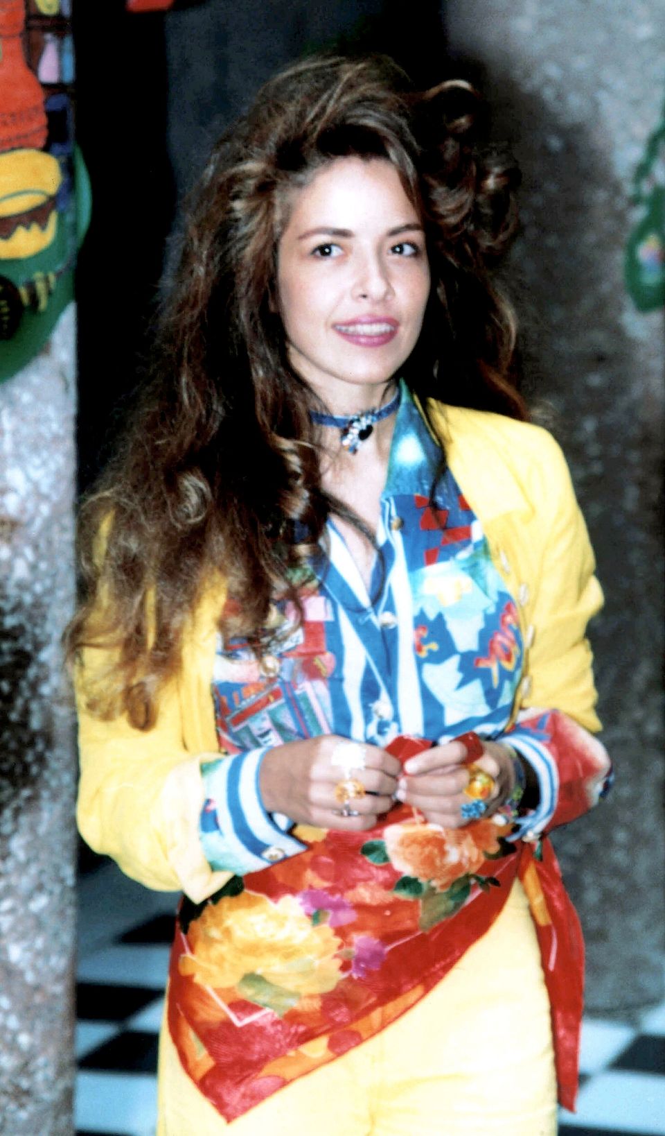 Gloria Trevi en 1990.