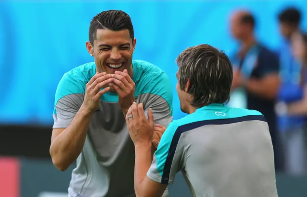 30 gestos divertidos de Cristiano Ronaldo