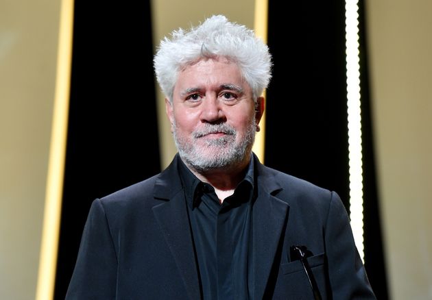 Pedro Almodóvar lors de la cérémonie d'ouverture du 74ème Festival de Cannes,...