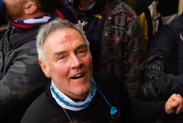 David Mehaffie was seen attacking Capitol Police officers during the Jan. 6 riot.