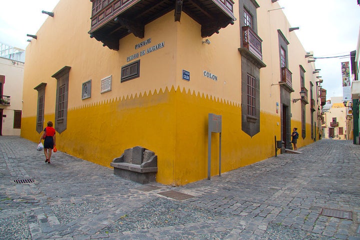 Casa de Colón en el barrio de Vegueta.