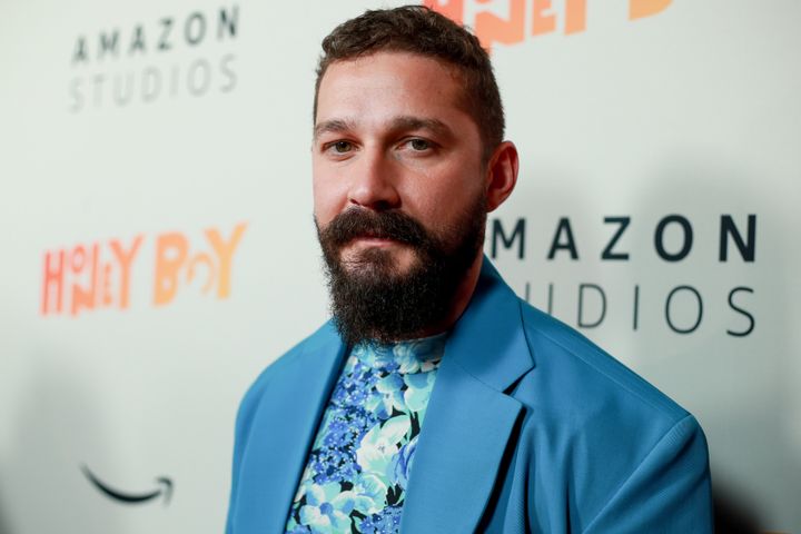 Shia LaBeouf attends the premiere of "Honey Boy" in 2019. 