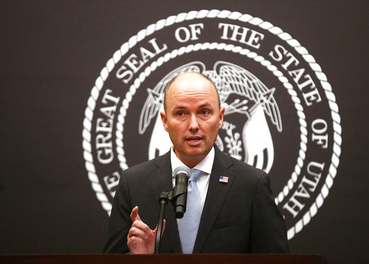 Utah Gov. Spencer J. Cox (R).