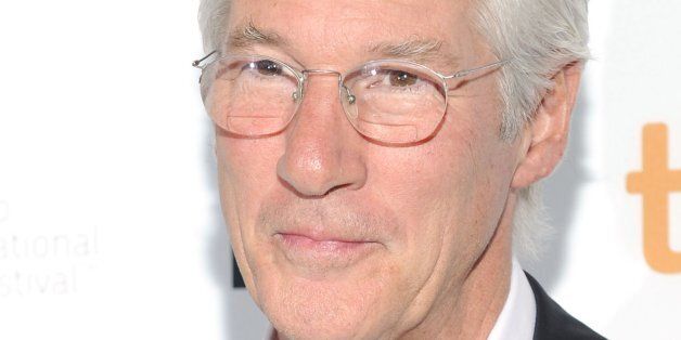 TORONTO, ON - SEPTEMBER 07: Actor Richard Gere attends the 'Time Out of Mind' premiere at the Toronto International Film Festival at The Elgin on September 7, 2014 in Toronto, Canada. (Photo by Dominik Magdziak Photography/WireImage)