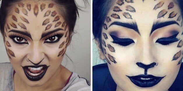 reinado combinar Fabricante Fácil! Maquillaje de leopardo para Halloween | HuffPost Voices