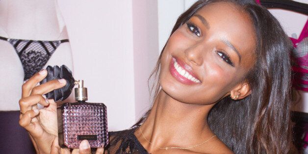 MIAMI, FL - OCTOBER 21: Victoria Secret Angel Jasmine Tookes Launches The New Scandalous Fragrance And Bra Collection on October 21, 2014 in Miami, Florida. (Photo by John Parra/Getty Images for Victoria's Secret)