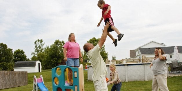 SUPERNANNY - 'McGrath Family' - Bill and Tammy McGrath of Hamlin, New York, have three beautiful young children, and their middle son, Aiden, 5, was recently diagnosed with Type 1 diabetes. Managing his illness is very anxiety-provoking for Tammy, because she saw her father die of diabetes at just 46 years of age. She sees Aiden's diagnosis as her worst fears realized, and mealtime has become a battlefield. Aiden makes power plays, refusing to eat, which not only threatens his own health and frightens Tammy, but causes problems for both parents in adjusting Aiden's insulin levels. The other kids, Liam, 4, and Paige, 9, feel their parents' distraction and are frustrated by it -- Paige hides out in her bedroom and Liam acts out aggressively. Jo pinpoints Bill and Tammy's problems communicating effectively and enforcing discipline -- their versions of timeouts are useless. Can she help Bill and Tammy regain control of their family?, on 'Supernanny,' FRIDAY, NOVEMBER 27 (8:00-9:00 p.m., ET) on the ABC Television Network. (Photo by Max Schulte/ABC via Getty Images) TAMMY MCGRATH, BILL MCGRATH, AIDEN MCGRATH, PAIGE MCGRATH, JO FROST