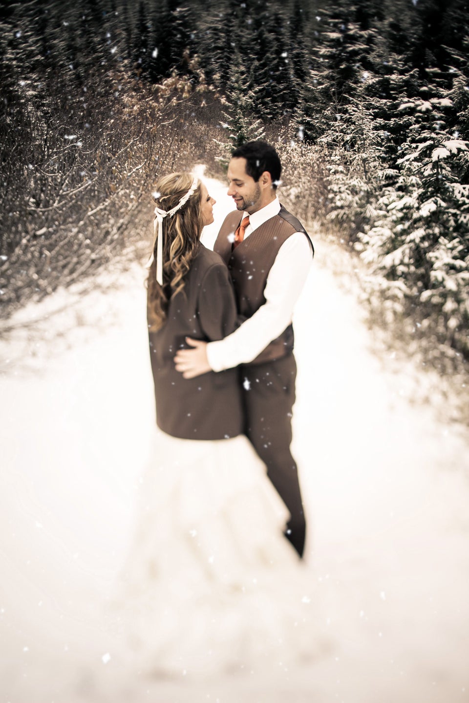 19 fotos de bodas en la nieve que calentarán tu corazón HuffPost Voices