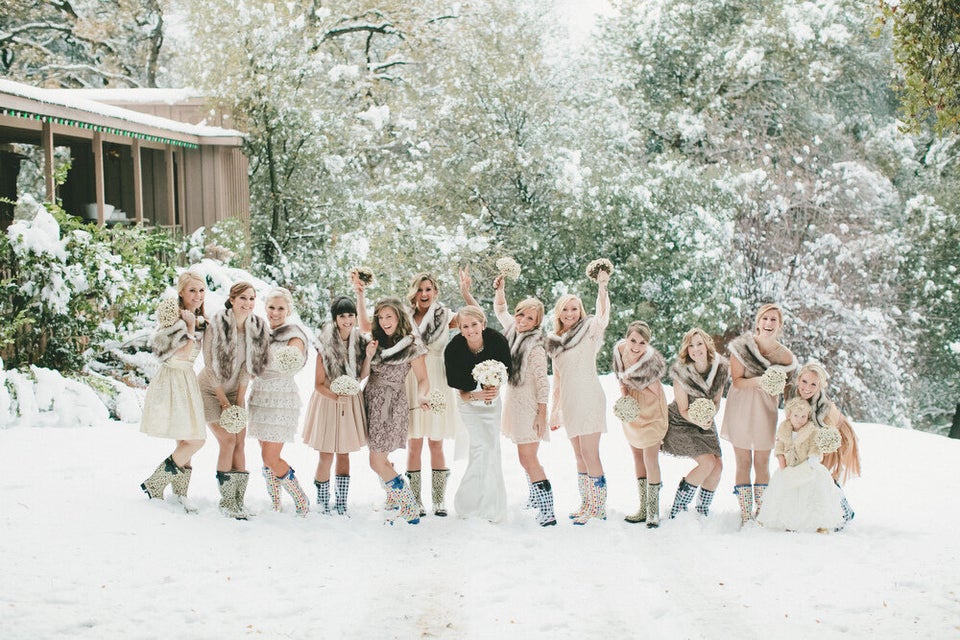 19 fotos de bodas en la nieve que calentarán tu corazón HuffPost Voices