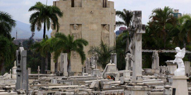 Memorial for Josi Marti at the cemetery in Santiago de Cuba, Cuba, 11 April 2014. 'Cementerio de Santa Ifigenia' is the last resting place of many famous Cubans. Photo:Peter Zimmermann -NOWIRESERVICE-