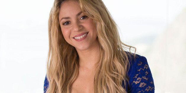 FILE - This July 12, 2014 file photo shows Colombian pop star singer Shakira during an interview in Rio de Janeiro, Brazil. A federal judge in New York said Tuesday, Aug. 19, 2014, that Shakira's spanish song "Loca" copies a song by Dominican singer Ramon Arias Vasquez, who wrote âLoca con su Tiguereâ in the late 90s. (AP Photo/Leo Correa, File)