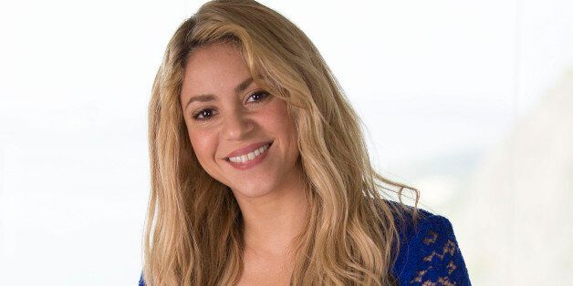 FILE - This July 12, 2014 file photo shows Colombian pop star singer Shakira during an interview in Rio de Janeiro, Brazil. A federal judge in New York said Tuesday, Aug. 19, 2014, that Shakira's spanish song "Loca" copies a song by Dominican singer Ramon Arias Vasquez, who wrote âLoca con su Tiguereâ in the late 90s. (AP Photo/Leo Correa, File)