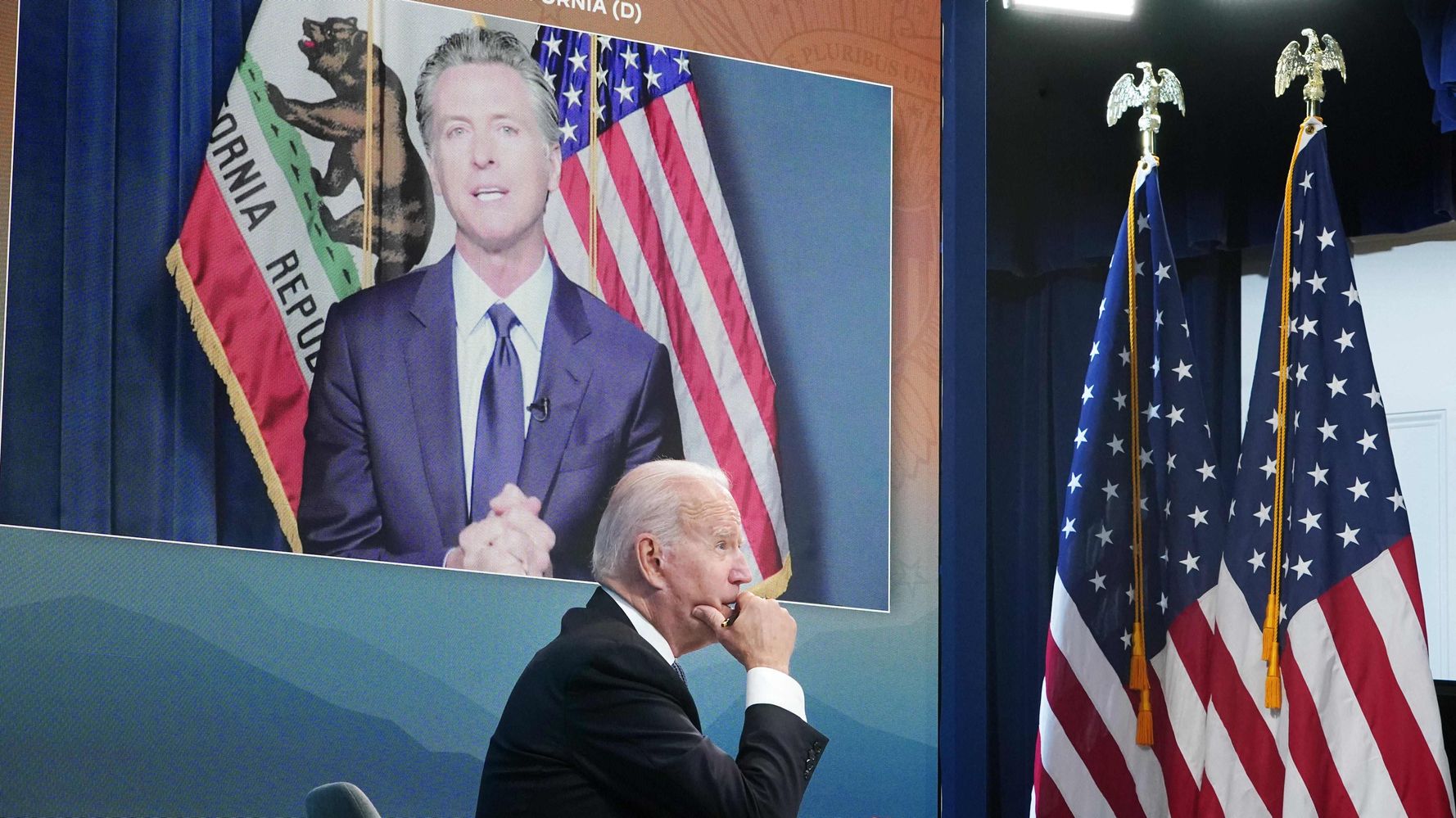 Joe Biden Plans To Fight Against Recall Of California Gov. Gavin Newsom