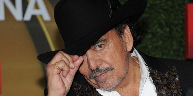 Joan Sebastian attends the press room at the 3rd Annual Billboard Mexican Awards at The Dolby Theatre on Wednesday, Oct. 9, 2013 in Los Angeles. (Photo by Richard Shotwell/Invision/AP)