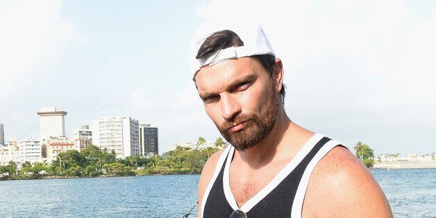 SAN JUAN, PUERTO RICO - AUGUST 10: Julian Gil participates in Roselyn Sanchez's Amazing Paw Paw Race Puerto Rico at Caribe Hilton Hotel on August 10, 2013 in San Juan, Puerto Rico. (Photo by Gustavo Caballero/Getty Images)