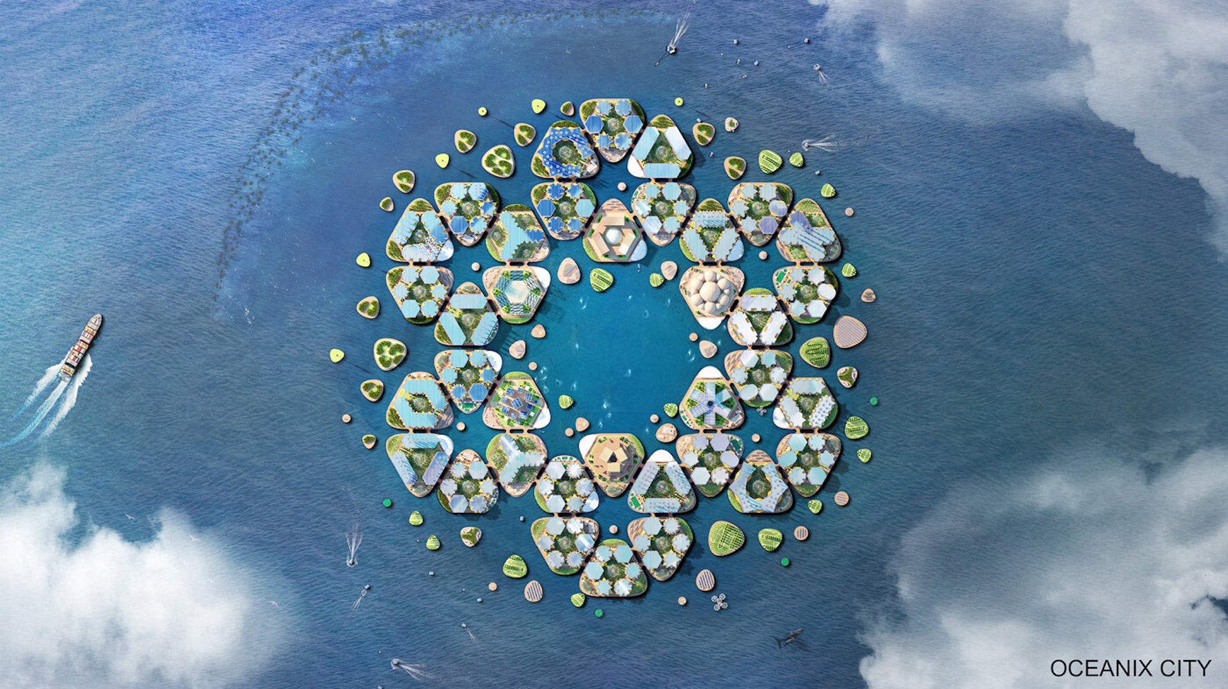 Oceanix è la prima città galleggiante al mondo