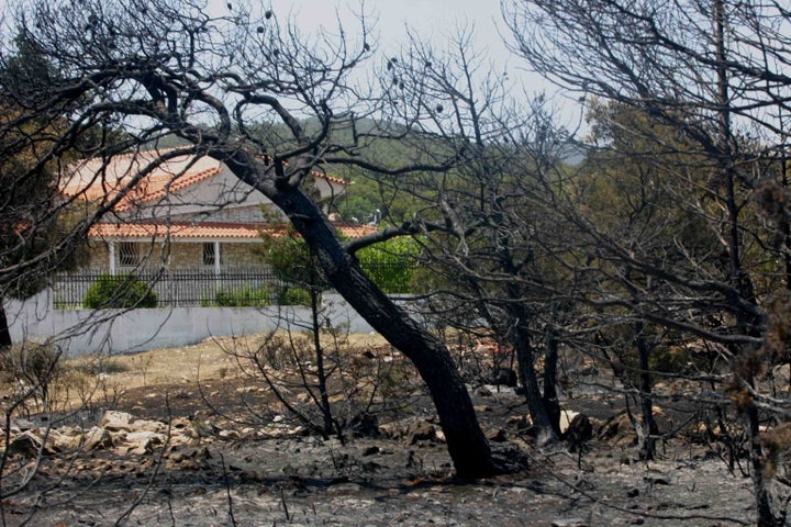 ΦΩΤΟΓΡΑΦΙΑ ΑΡΧΕΙΟΥ ΑΠΟ ΠΑΛΙΟΤΕΡΗ ΠΥΡΚΑΓΙΑ ΣΤΗ ΜΑΝΔΡΑ