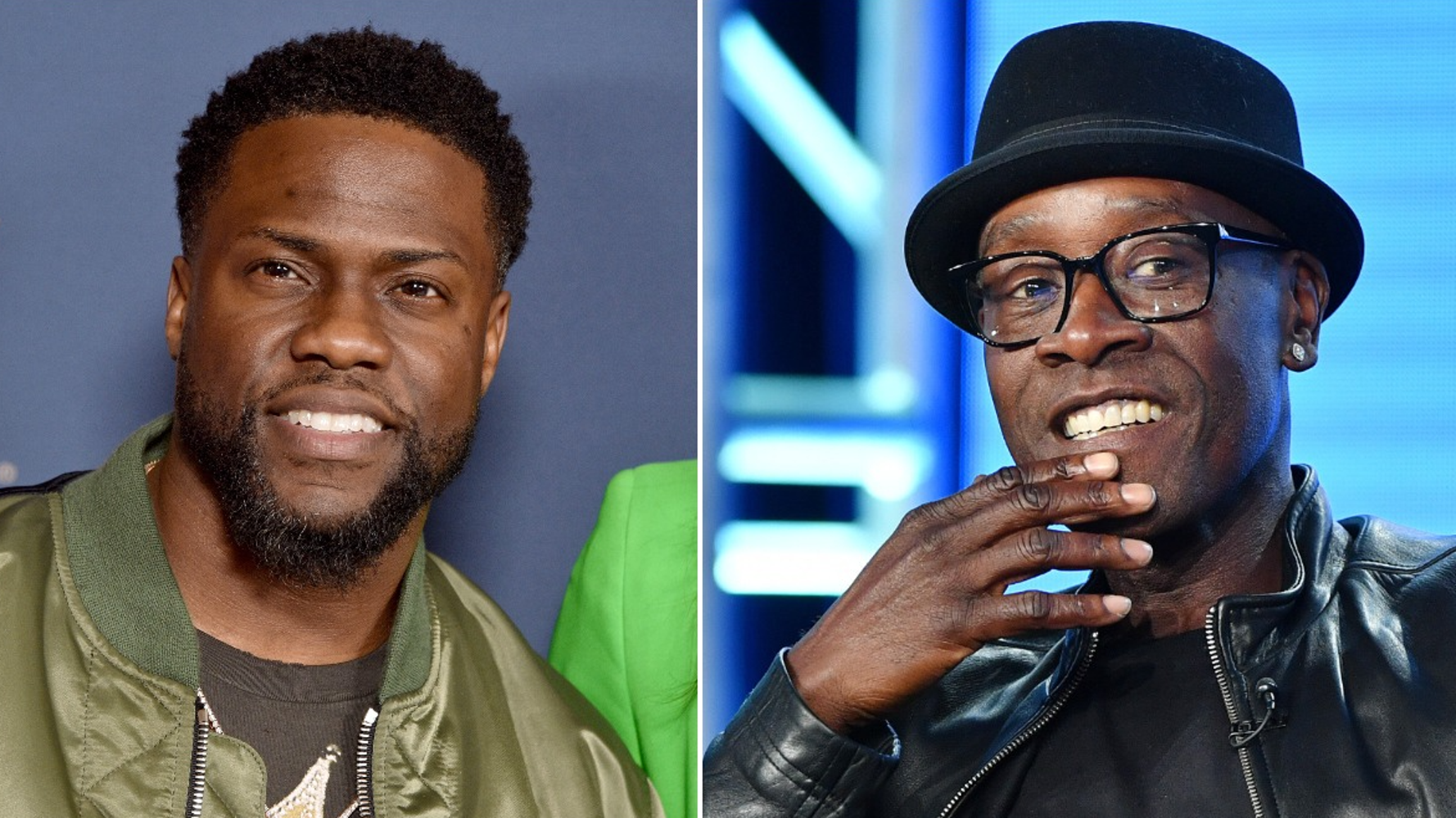 Kevin Hart Reacts To Learning Don Cheadle's Age In Hilarious Exchange: 'Damn!'