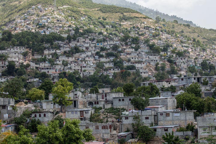The neighborhood of Canape Vert in Port-au-Prince, seen in the wake of Haitian President Jovenel Moise's assassination this s