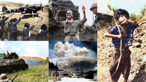 終戦の日】戦争は「過去」ではない。人工知能でカラー化された写真が 