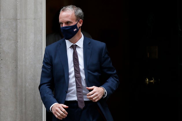 Dominic Raab said 'everyone has been surprised by the scale and the pace at which the Taliban have...